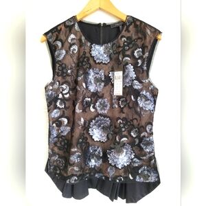 NWT BCBG MAX AZRIA SEQUIN TOP